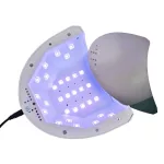 48-W-UV-Lampe mit Chrombasis