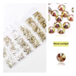   Kristall Strasssteinen 1680er Set in 6 verschiedenen Größen P23- Metal sunlight