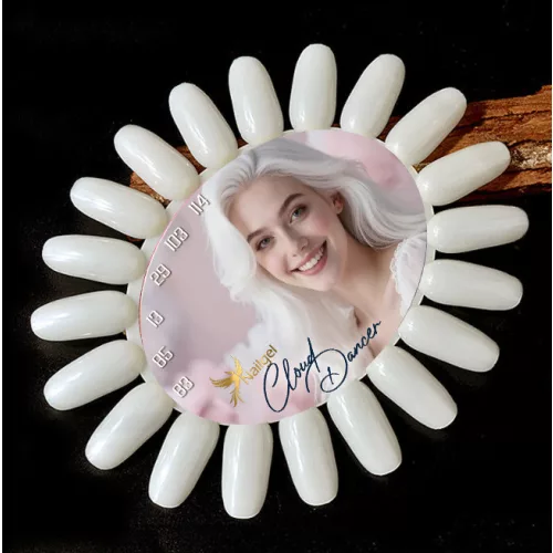 Farbdisplay für Cloud dancer Gel-Lacke