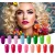 Der Crush Gellackkollektion mit 16 Gel-Nagellacken und einer kostenlosen Margerite.