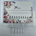 Nagelschablone aus Kunststoff SALON ALMOND 