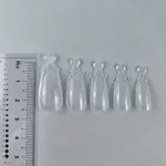 Nagelschablone aus Kunststoff SALON ALMOND 