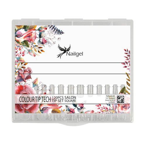 Nagelschablone aus Kunststoff SALON SQUARE