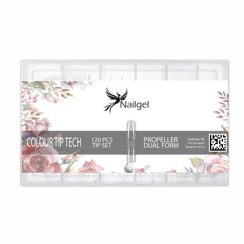Nagelschablone aus Kunststoff PROPELLER