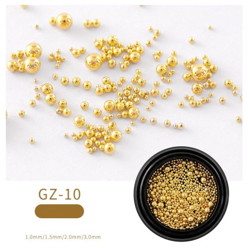 Goldperlen, Streuen/Kaviar, gemischte Größe- kleine Packung