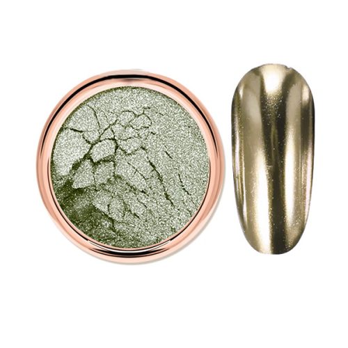 Pastellgoldenes Chrompulver