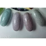 Lady G 4-teiliges Gel-Lack-Set - March collection - mit Geschenk-Margerite