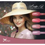 Lady G 4-teiliges Gel-Lack-Set - May collection - mit Geschenk-Margerite