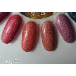 Lady G 4-teiliges Gel-Lack-Set - May collection - mit Geschenk-Margerite