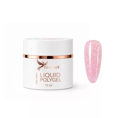 RETRO Liquid Polygel – OPAL FLAKE 09 – 15 ml