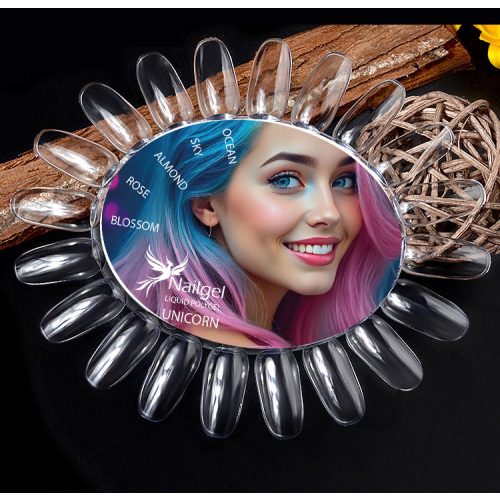 Musterrad für Liquid Polygel Unicorn