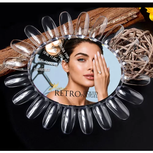 Daisy-Farbmuster für RETRO Liquid Polygel