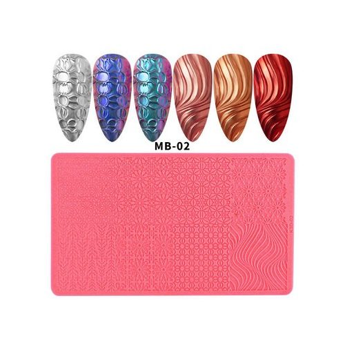 3D Silikonstempel für Sculpture Gel 02