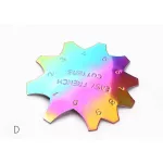 Metallschablone, Smile Line - D