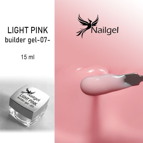 Aufbau Gel-07- ,light pink 15ml