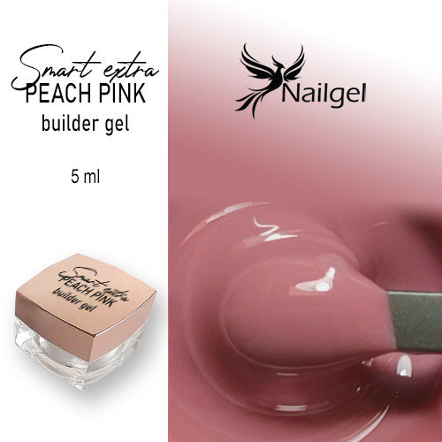 Smart extra Aufbau Gel  -33- , peach pink 5 ml