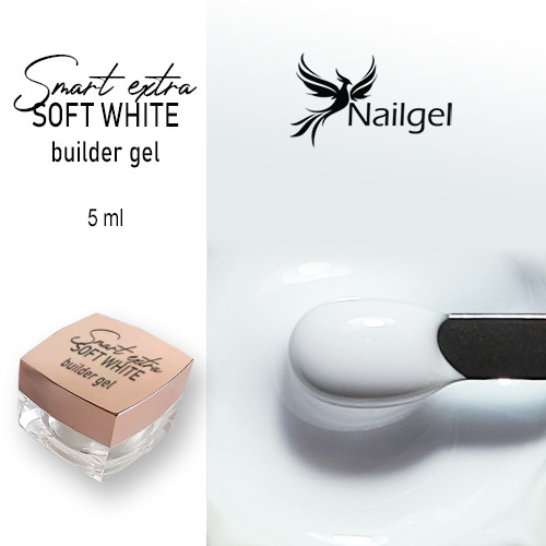 Smart extra Aufbau Gel  -36- , soft white 5 ml
