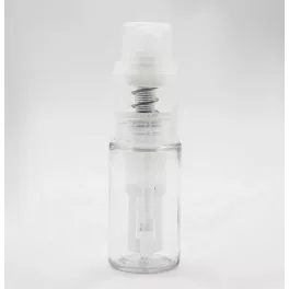 Puderpumpflasche / Glitzerspray
