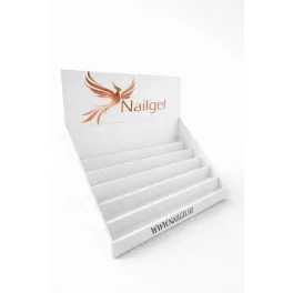   Nailgel Salon-Karton-Präsentationsständer – für 72 Nailgel Gellacke