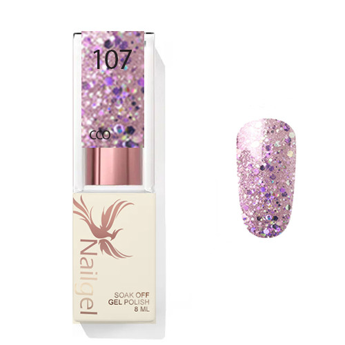 Rosarot 107 CCO Gellack 8ml