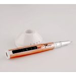 Professioneller, 35.000 U/min Kabelloser Nagelfräser mit Akku und LCD-Display, blau-rosarot