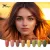 Sunset 8-teiliges Gel-Lack-Kollektion mit Geschenk – Mustertip „Margerite“