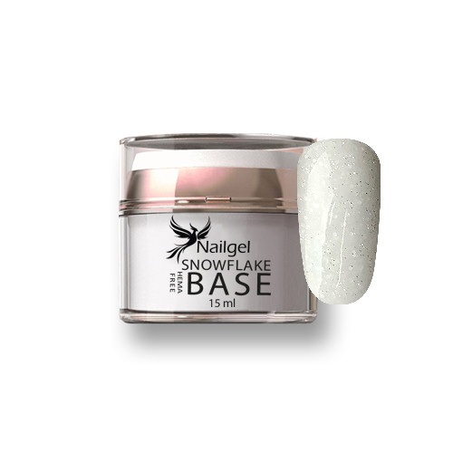 Snowflake base 01 in einem Pumpspender- Compact base 15 ml