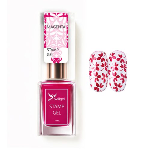 Stamping-Lack – Stamp Gel – MAGENTA 10 ml