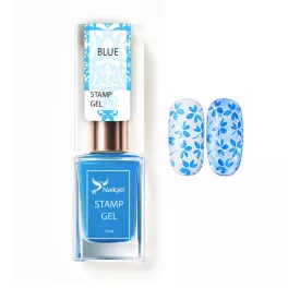 Stamping-Lack – Stamp Gel –BLUE 10 ml