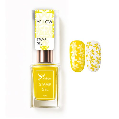 Stamping-Lack – Stamp Gel –YELLOW 10 ml