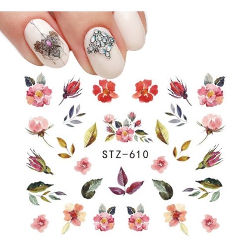 Nagelsticker - Blumen 24