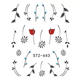 Nagelsticker - Blumen 23