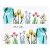 Nagelsticker - Blumen 14