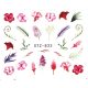 Nagelsticker - Blumen 2