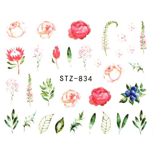 Nagelsticker - Blumen 4