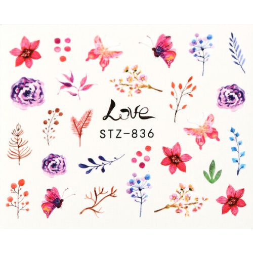 Nagelsticker - Blumen 6