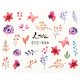 Nagelsticker - Blumen 6