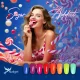 Sugar Addict Gel-Lack Kollektion mit 8 Lacken und einer Geschenk-Margarita