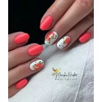 Polka Top Coat - Black&White  dots - Glanzgel 8ml