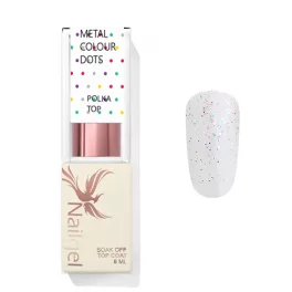 Polka Top Coat - Metal colours - Glanzgel 8ml