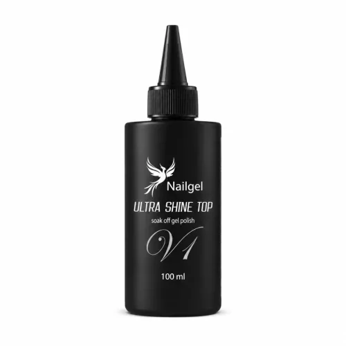 Ultra Shine Top Coat Gel - V1 100 ml Nachfüllung