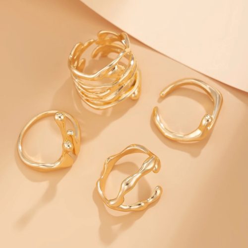 4-teiliges Modering-Set – in Goldfarbe