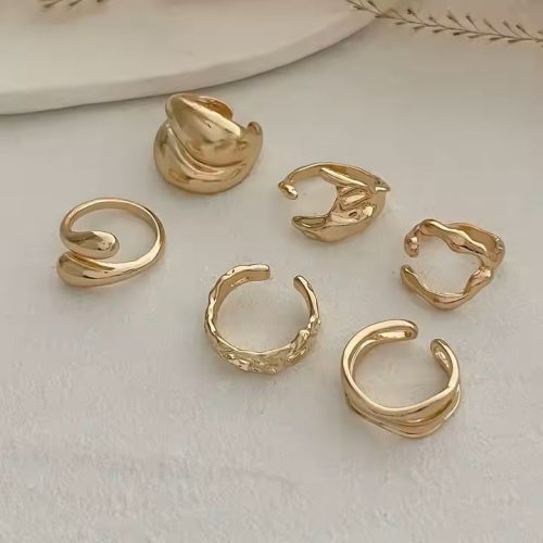 6-teiliges Modering-Set – in Goldfarbe