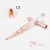 Premium Gel Pinsel, schräg, roségold, verziert mit Kristallen